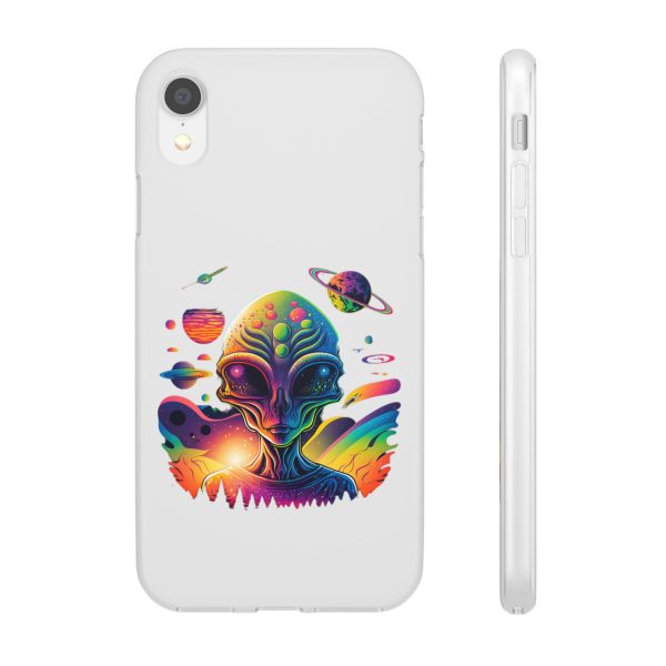 Colorful Alien Galaxy Phone Case, Cosmic Phone Cover, Unique Gift for Space Lovers, Festival Accessory, Astronaut Art Case - Image 103