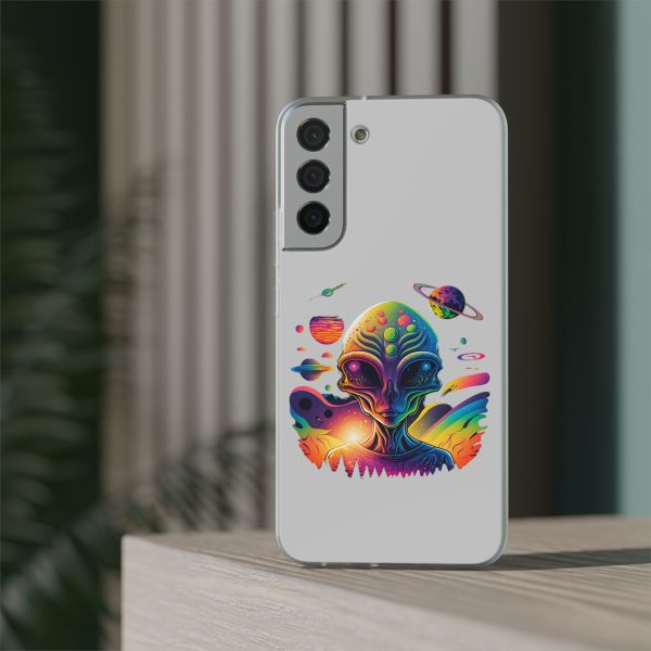 Colorful Alien Galaxy Phone Case, Cosmic Phone Cover, Unique Gift for Space Lovers, Festival Accessory, Astronaut Art Case - Image 193