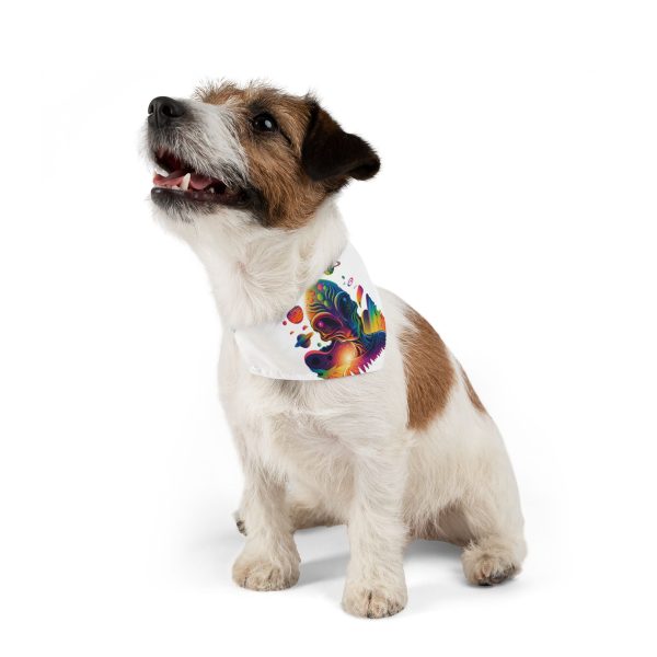 Colorful Alien Pet Bandana, Adjustable Dog Scarf, Galaxy-Themed Pet Accessory, Cute Dog Fashion, Gift for Pet Lovers - Image 7