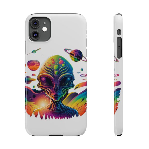 Vibrant Alien Phone Case, Cosmic Phone Cover, Space Decor, Gift for Sci-Fi Lovers, Unique Smartphone Accessory - Image 10