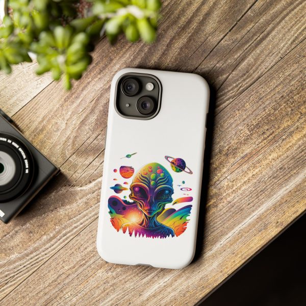 Alien Galaxy Phone Case, Space Themed Tough Case for Teens, Colorful Phone Cover, Gift for Sci-Fi Lovers, Trendy Mobile Accessory - Image 101
