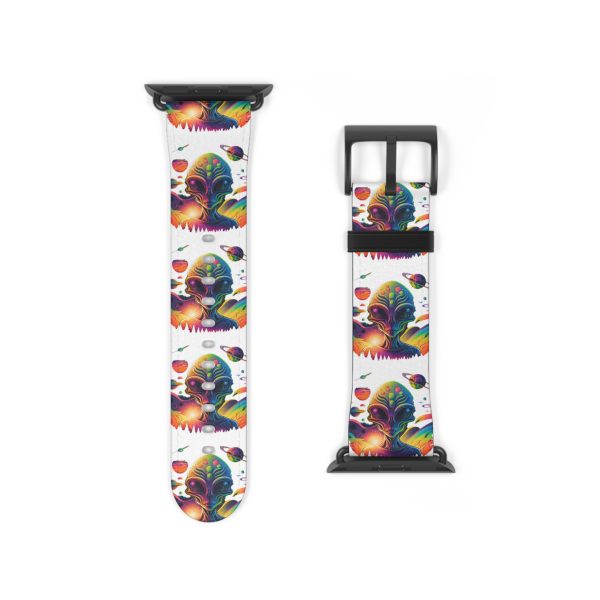 Vibrant Watch Band - Colorful Boho Design, Great for Gifts, Festivals, and Everyday Wear - Image 2