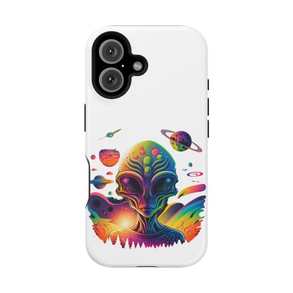 Colorful Alien Phone Case for Protection and Style, Galaxy-Themed Case, Retro Vibe Case, Unique Gift for Sci-Fi Lovers, Planet Design Case - Image 143