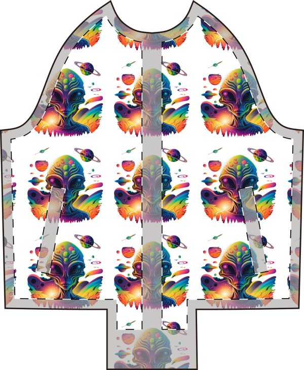 Vibrant Women's Varsity Jacket, Colorful AOP Style, Trendy Outerwear, Gift for Her, Sporty Fashion, Unique Jacket Design