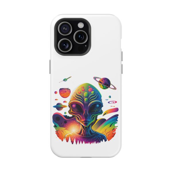 Colorful Alien Phone Case for Protection and Style, Galaxy-Themed Case, Retro Vibe Case, Unique Gift for Sci-Fi Lovers, Planet Design Case - Image 87