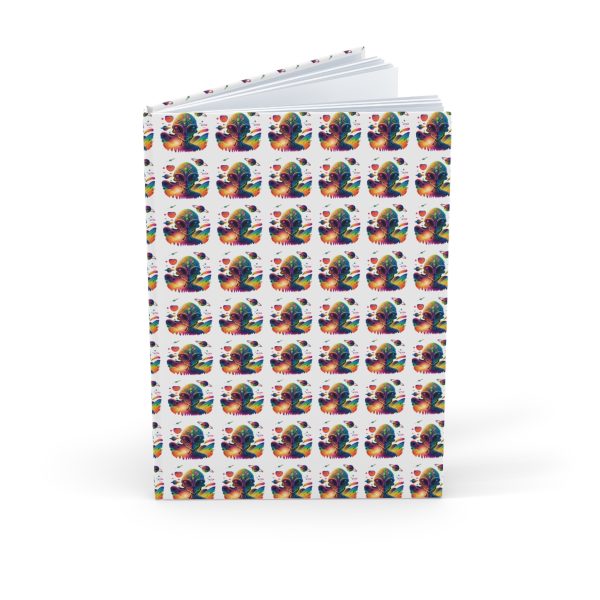 Colorful Patterned Hardcover Journal - Artistic Notebook for Writers, Gifts for Students, Journaling, Scrapbooking, School Supplies, [...] - Image 3