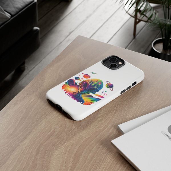 Colorful Alien Phone Case, Galaxy Design, Sci-Fi Accessories, Gifts for Space Lovers, Unique Mobile Cover, Tough Cases - Image 74