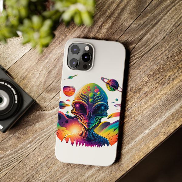 Vibrant Alien Phone Case, Cosmic Phone Cover, Space Decor, Gift for Sci-Fi Lovers, Unique Smartphone Accessory - Image 49