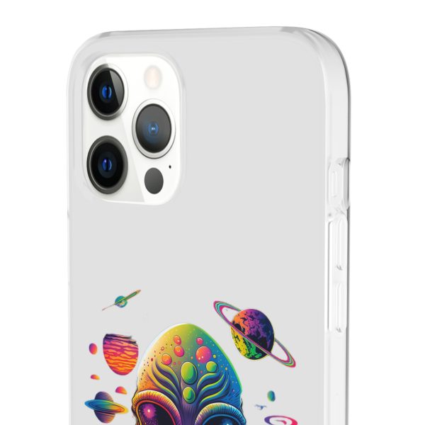 Colorful Alien Galaxy Phone Case, Cosmic Phone Cover, Unique Gift for Space Lovers, Festival Accessory, Astronaut Art Case - Image 76