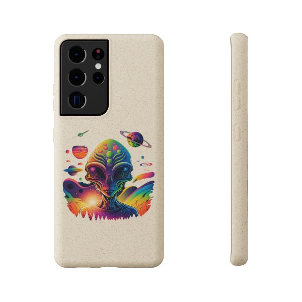 Vibrant Alien Biodegradable Phone Case | Eco-Friendly, Galaxy Inspired, Unique Gift, Trendy Phone Cover, For Space Lovers - Image 121
