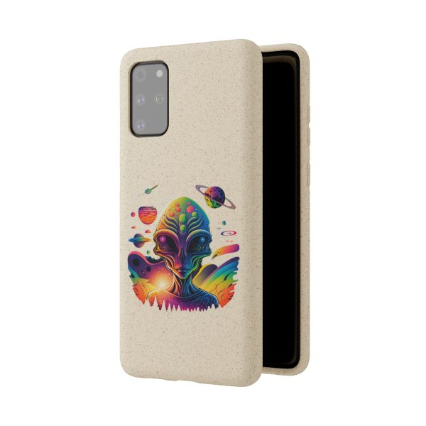 Vibrant Alien Biodegradable Phone Case | Eco-Friendly, Galaxy Inspired, Unique Gift, Trendy Phone Cover, For Space Lovers - Image 58