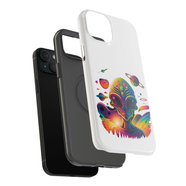 Colorful Alien Phone Case for Protection and Style, Galaxy-Themed Case, Retro Vibe Case, Unique Gift for Sci-Fi Lovers, Planet Design Case - Image 78
