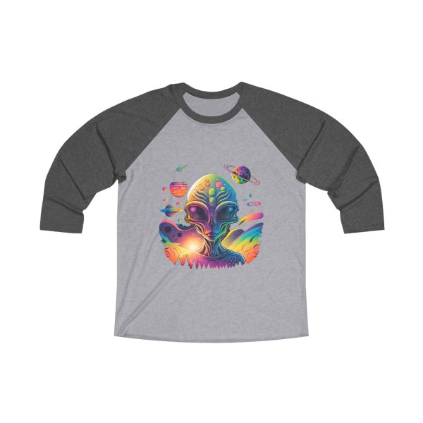Unisex Tri-Blend 34 Raglan Tee - Image 3