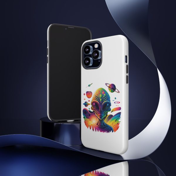 Colorful Alien Phone Case, Galaxy Design, Sci-Fi Accessories, Gifts for Space Lovers, Unique Mobile Cover, Tough Cases - Image 42
