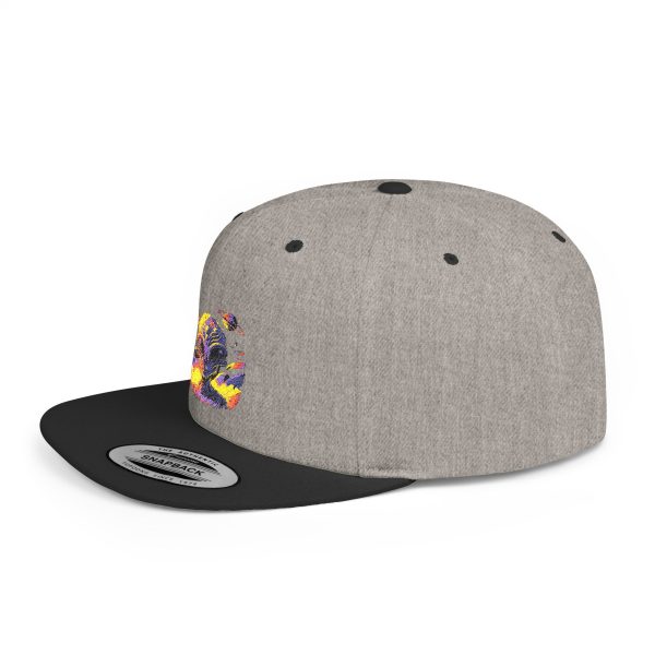 Vibrant Graphic Snapback Hat - Trendy Streetwear Cap for Outdoor Adventures, Casual Fashion, Gift Ideas, Summer Festivals, Everyday Wear - Image 36