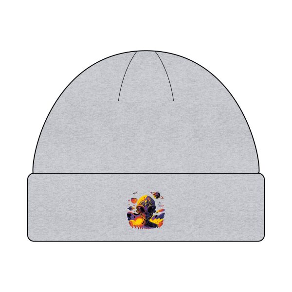 Vibrant Art Cuff Beanie, Cozy Winter Hat, Unisex Beanie, Trendy Headwear, Unique Gift for Him and Her - Image 7