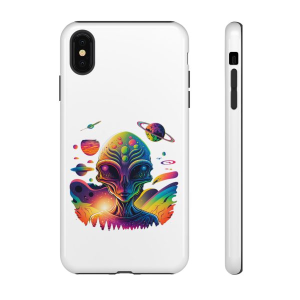 Colorful Alien Phone Case, Galaxy Design, Sci-Fi Accessories, Gifts for Space Lovers, Unique Mobile Cover, Tough Cases - Image 11