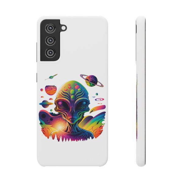 Vibrant Alien Snap Case for Galaxy Lovers | Cosmic Phone Cover, Space Art, Unique Gift for Sci-Fi Fans, Phone Accessory - Image 104