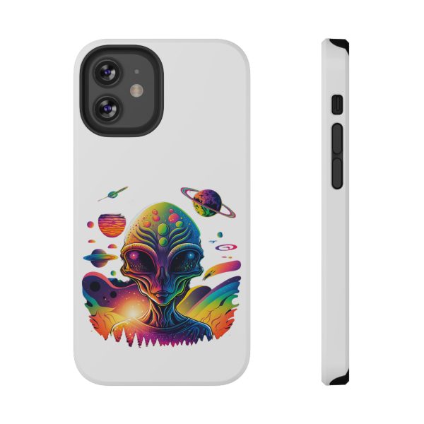 Colorful Alien Phone Case for Protection and Style, Galaxy-Themed Case, Retro Vibe Case, Unique Gift for Sci-Fi Lovers, Planet Design Case - Image 35