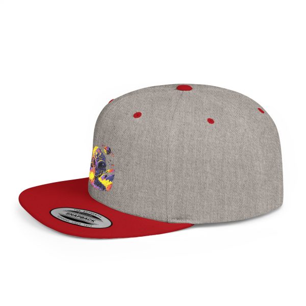 Vibrant Graphic Snapback Hat - Trendy Streetwear Cap for Outdoor Adventures, Casual Fashion, Gift Ideas, Summer Festivals, Everyday Wear - Image 48
