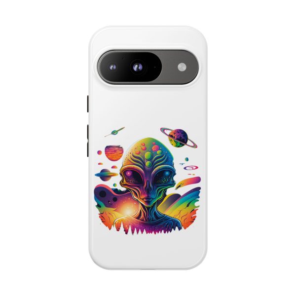 Alien Galaxy Phone Case, Space Themed Tough Case for Teens, Colorful Phone Cover, Gift for Sci-Fi Lovers, Trendy Mobile Accessory - Image 171