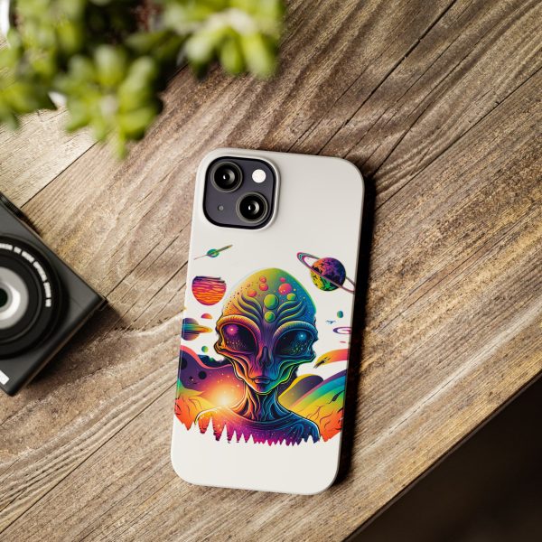 Vibrant Alien Phone Case, Cosmic Phone Cover, Space Decor, Gift for Sci-Fi Lovers, Unique Smartphone Accessory - Image 25