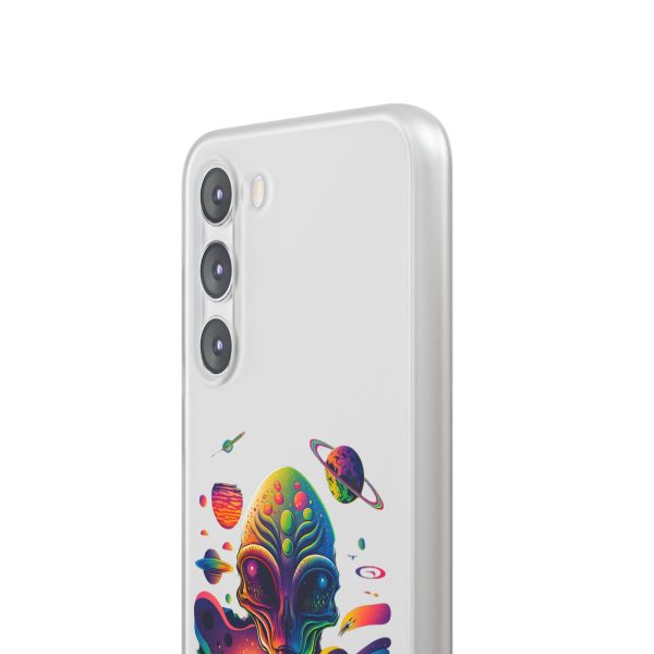Colorful Alien Galaxy Phone Case, Cosmic Phone Cover, Unique Gift for Space Lovers, Festival Accessory, Astronaut Art Case - Image 246