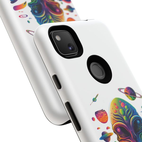 Colorful Alien Phone Case, Galaxy Design, Sci-Fi Accessories, Gifts for Space Lovers, Unique Mobile Cover, Tough Cases - Image 241