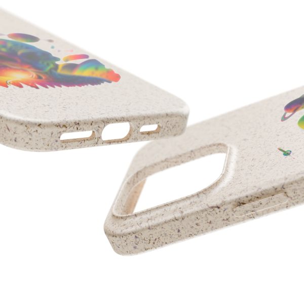 Vibrant Alien Biodegradable Phone Case | Eco-Friendly, Galaxy Inspired, Unique Gift, Trendy Phone Cover, For Space Lovers - Image 192