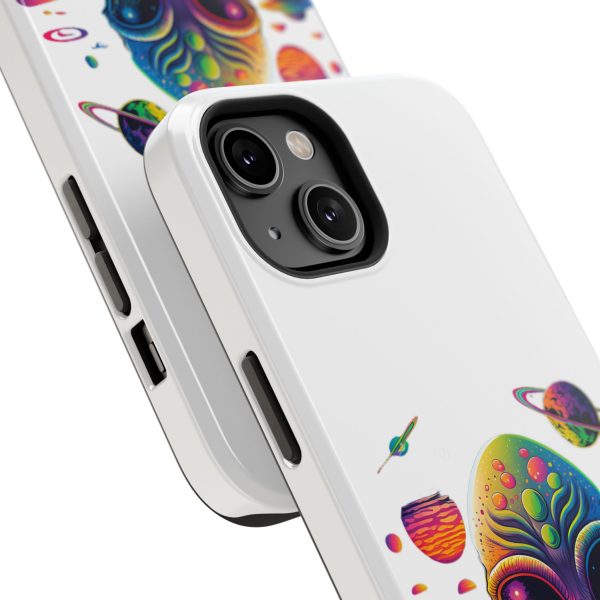 Colorful Alien Phone Case for Protection and Style, Galaxy-Themed Case, Retro Vibe Case, Unique Gift for Sci-Fi Lovers, Planet Design Case - Image 92