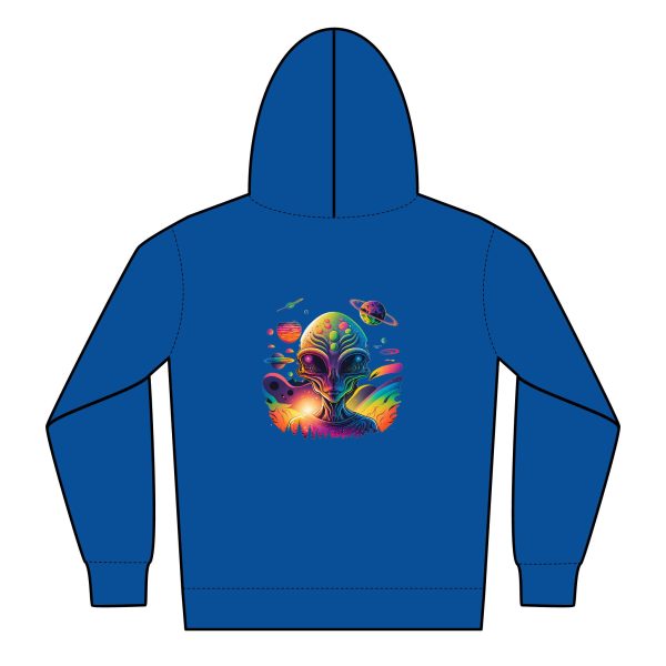 Youth Heavy Blend Zipped Hoodie - Image 10