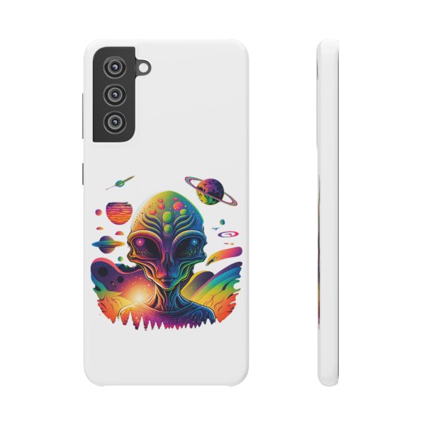 Vibrant Alien Snap Case for Galaxy Lovers | Cosmic Phone Cover, Space Art, Unique Gift for Sci-Fi Fans, Phone Accessory - Image 108