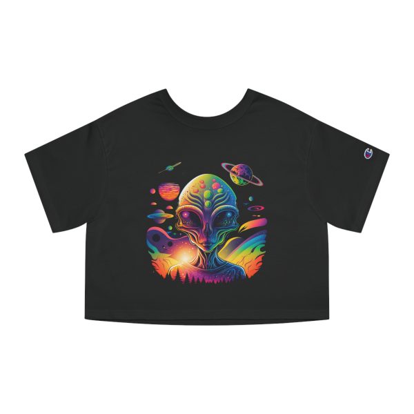 Champion Women's Heritage Cropped T-Shirt - Image 4