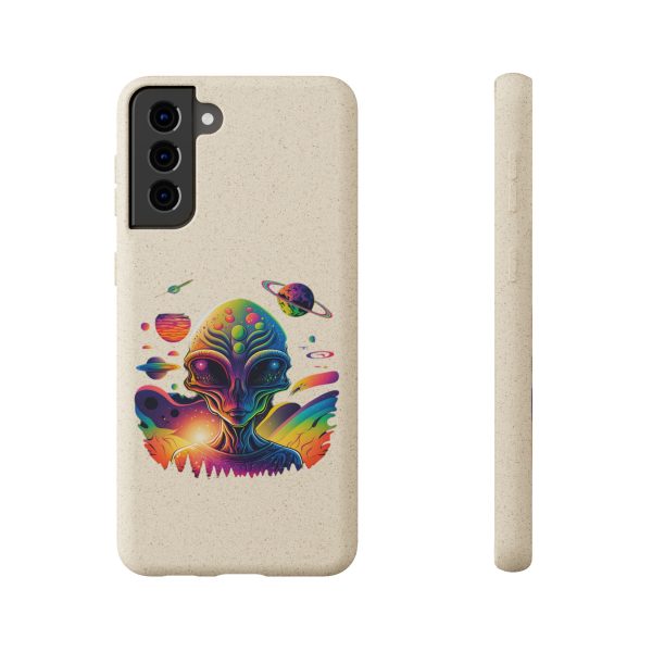 Vibrant Alien Biodegradable Phone Case | Eco-Friendly, Galaxy Inspired, Unique Gift, Trendy Phone Cover, For Space Lovers - Image 117