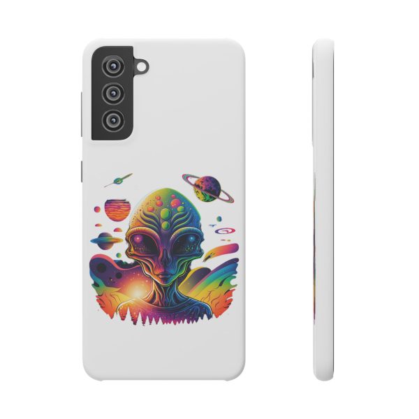 Vibrant Alien Snap Case for Galaxy Lovers | Cosmic Phone Cover, Space Art, Unique Gift for Sci-Fi Fans, Phone Accessory - Image 110
