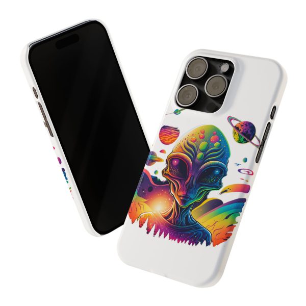 Vibrant Alien Phone Case, Cosmic Phone Cover, Space Decor, Gift for Sci-Fi Lovers, Unique Smartphone Accessory - Image 65