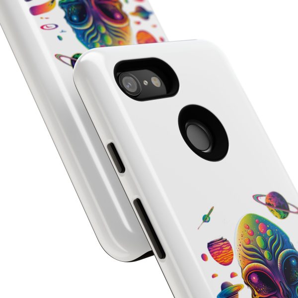 Alien Galaxy Phone Case, Space Themed Tough Case for Teens, Colorful Phone Cover, Gift for Sci-Fi Lovers, Trendy Mobile Accessory - Image 202