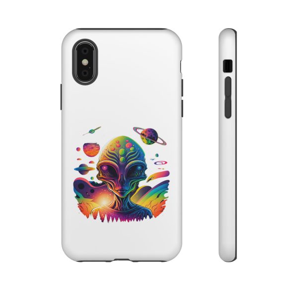 Alien Galaxy Phone Case, Space Themed Tough Case for Teens, Colorful Phone Cover, Gift for Sci-Fi Lovers, Trendy Mobile Accessory - Image 10