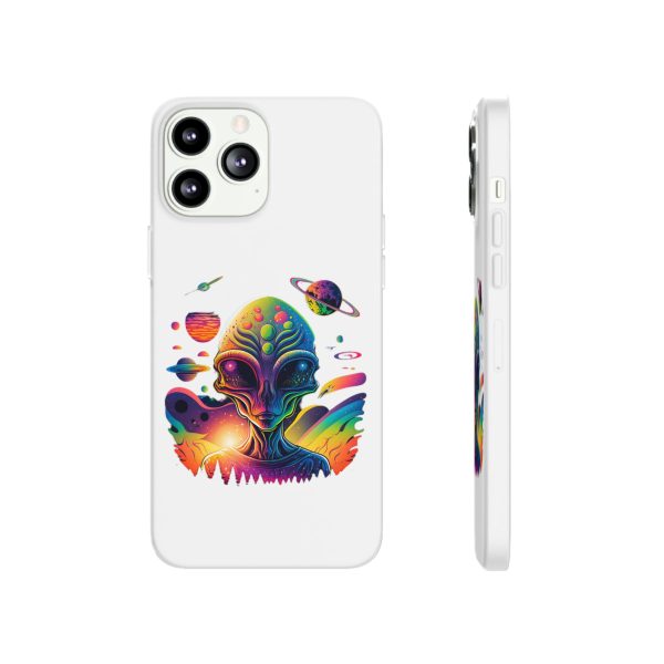 Colorful Alien Galaxy Phone Case, Cosmic Phone Cover, Unique Gift for Space Lovers, Festival Accessory, Astronaut Art Case - Image 136