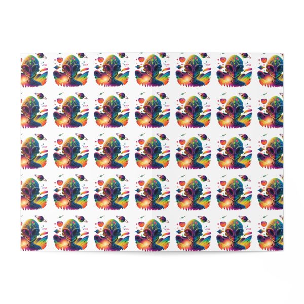 Vibrant Greeting Cards Set (7 pcs) – Colorful Cards for Any Celebration, Artistic Birthday Cards, Unique Thank You Notes, Rainbow Art [...] - Image 3