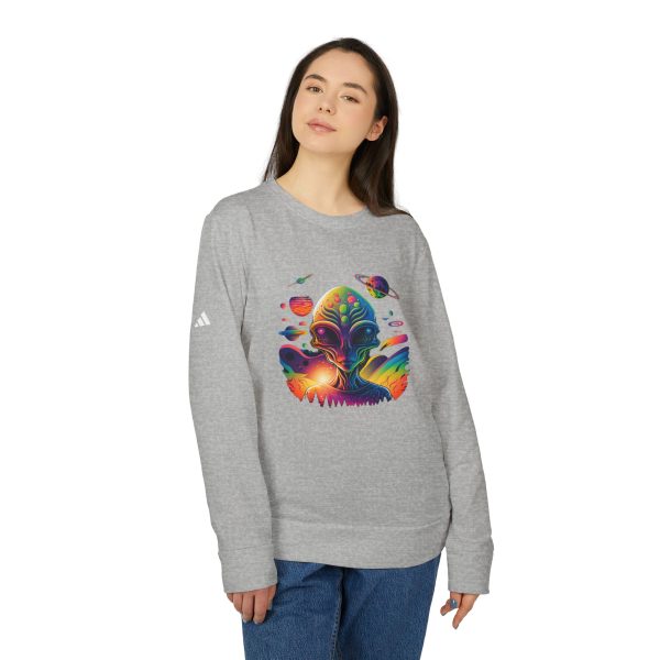 adidas Unisex Fleece Crewneck Sweatshirt - Image 11
