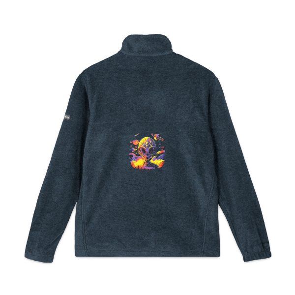 Vibrant Fleece Jacket, Cozy Embroidered Outerwear, Perfect for Outdoor Adventures, Gifts for Adventurers and Nature Lovers - Image 6