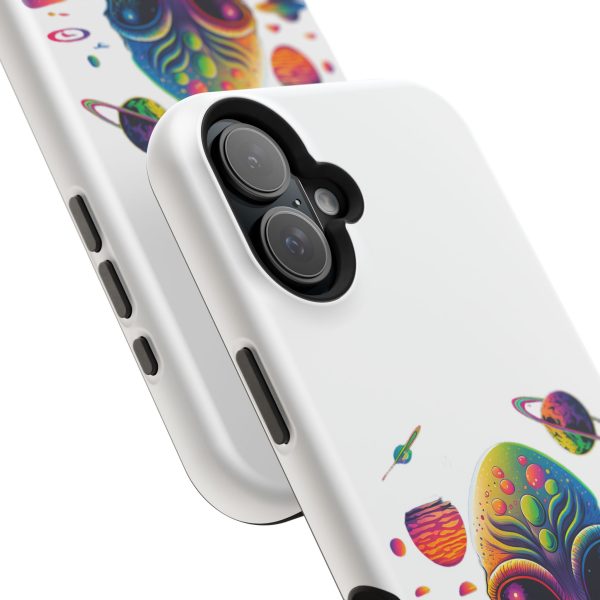 Colorful Alien Phone Case for Protection and Style, Galaxy-Themed Case, Retro Vibe Case, Unique Gift for Sci-Fi Lovers, Planet Design Case - Image 152