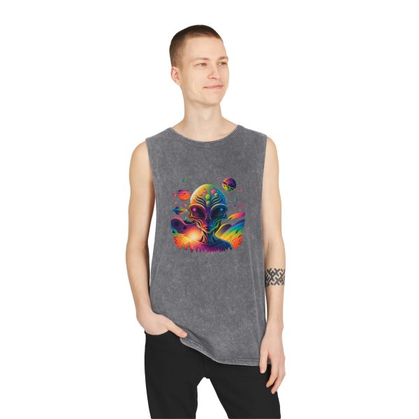 Unisex Stonewash Tank Top - Image 11