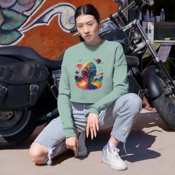 Women's Cropped Sweatshirt - Image 15