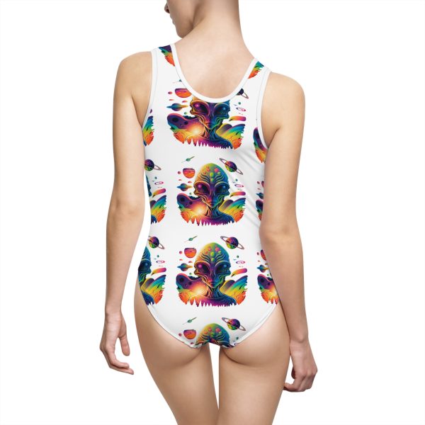 Women's Classic One-Piece Swimsuit (AOP) - Image 2