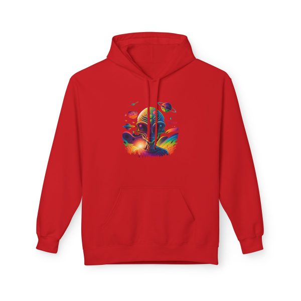 Vibrant Artistic Fleece Hoodie, Cozy Unisex Sweatshirt, Colorful Graphic Hoodie, Trendy Casual Wear, Unique Gift Idea, Streetwear Style - Image 53
