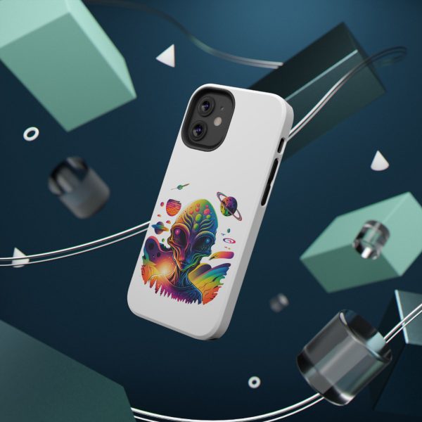 Colorful Alien Phone Case for Protection and Style, Galaxy-Themed Case, Retro Vibe Case, Unique Gift for Sci-Fi Lovers, Planet Design Case - Image 38