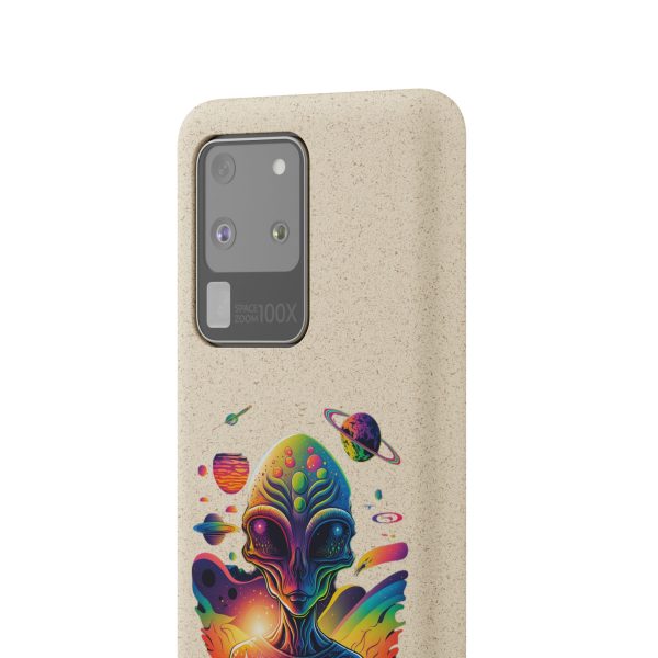 Vibrant Alien Biodegradable Phone Case | Eco-Friendly, Galaxy Inspired, Unique Gift, Trendy Phone Cover, For Space Lovers - Image 51