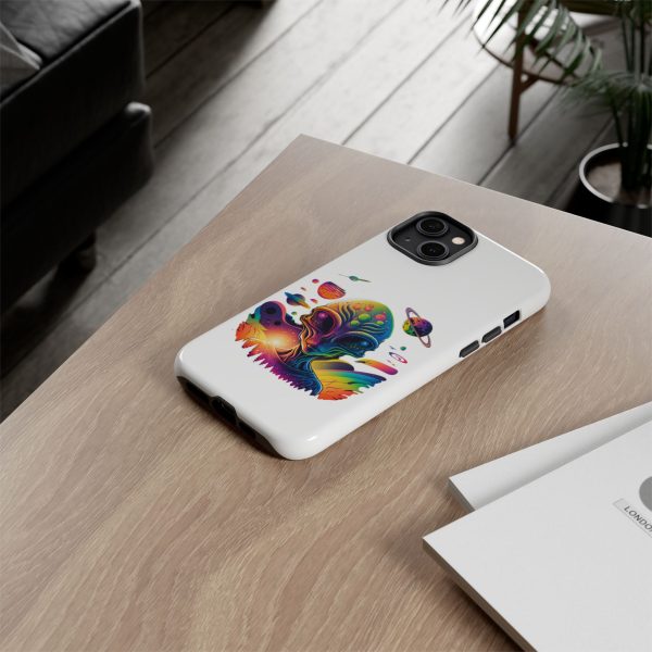 Colorful Alien Phone Case, Galaxy Design, Sci-Fi Accessories, Gifts for Space Lovers, Unique Mobile Cover, Tough Cases - Image 70